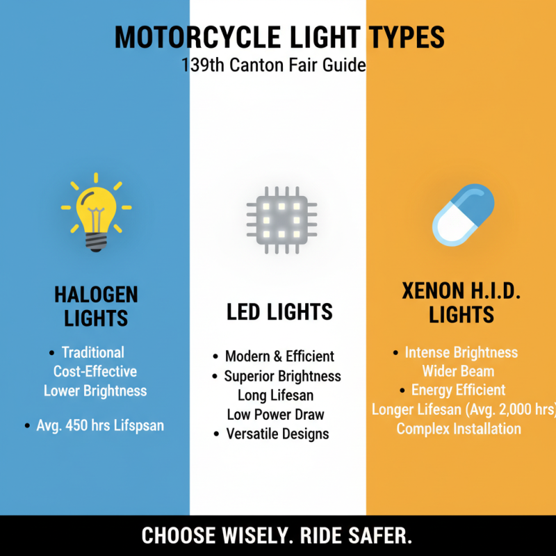 How to Choose Motorcycle Lights at the 139th Canton Fair?