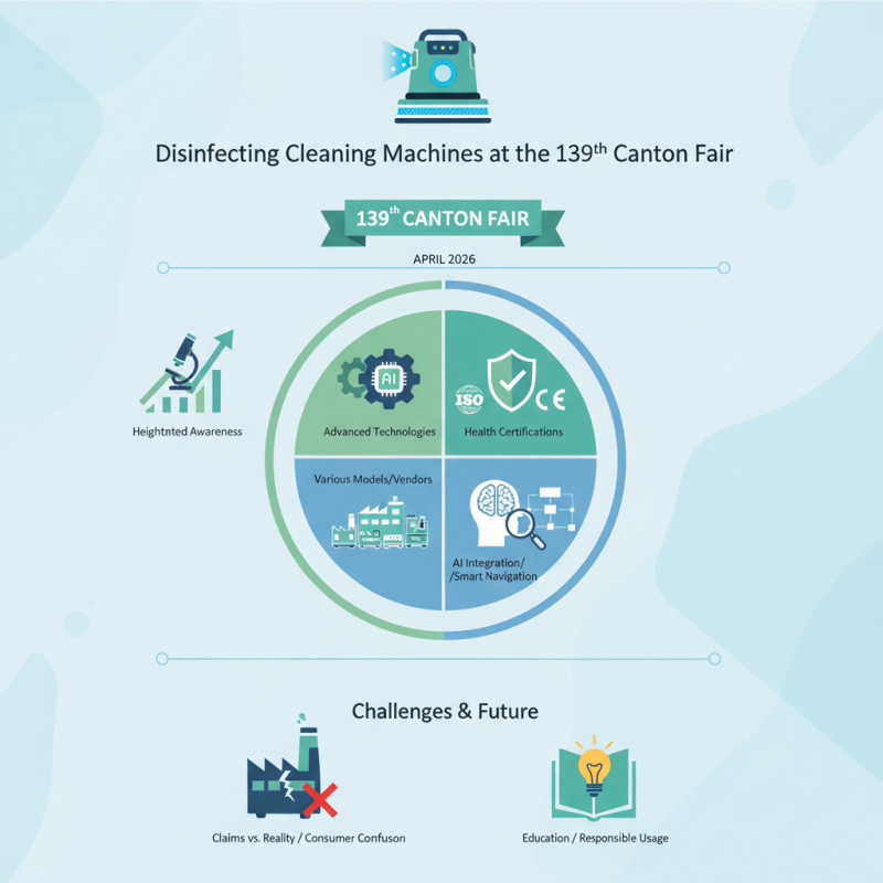What are Disinfecting Cleaning Machines at the 139th Canton Fair?