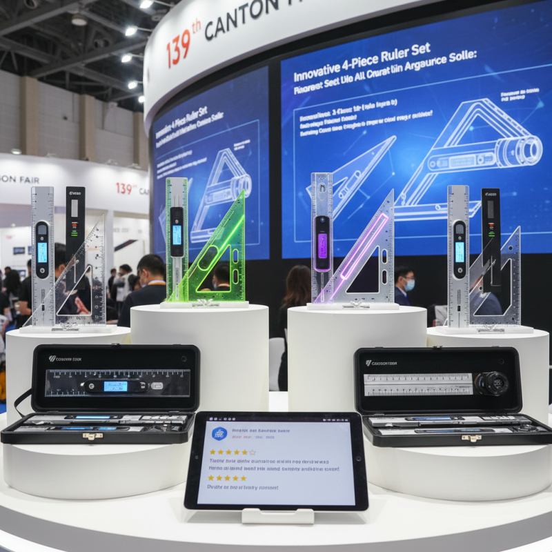 Лучшие наборы линеек из 4 штук на 139-й ярмарке Кантон?