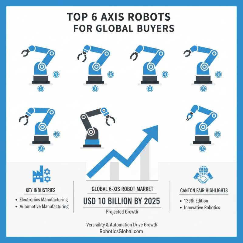 Top 6 Axis Robots at the 139th Canton Fair for Global Buyers?