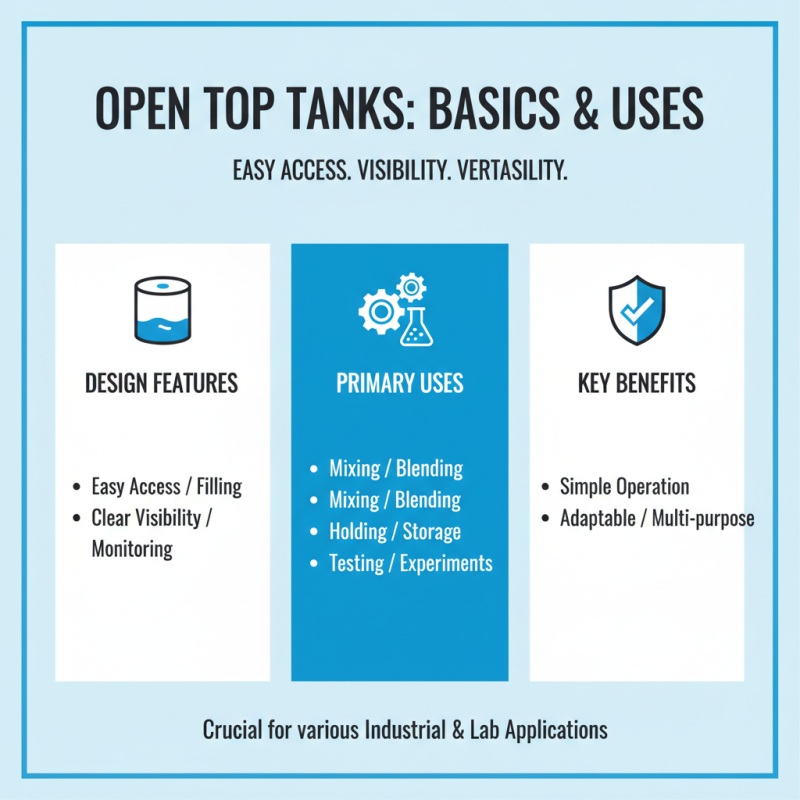 How to Choose the Right Open Top Tank for Your Needs?
