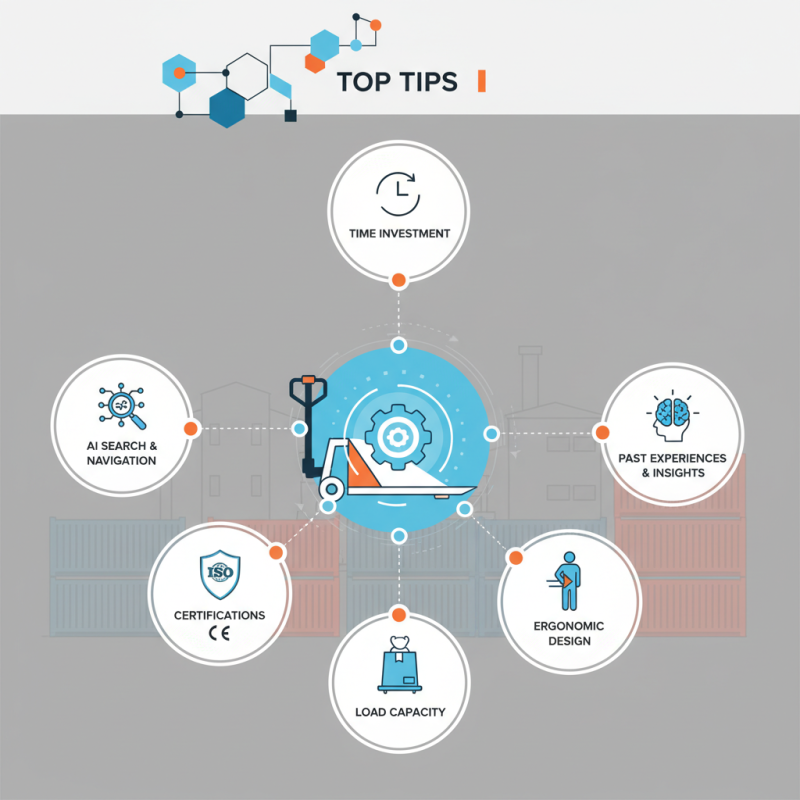 Top Tips for Choosing Special Pallet Trucks at the 139th Canton Fair?