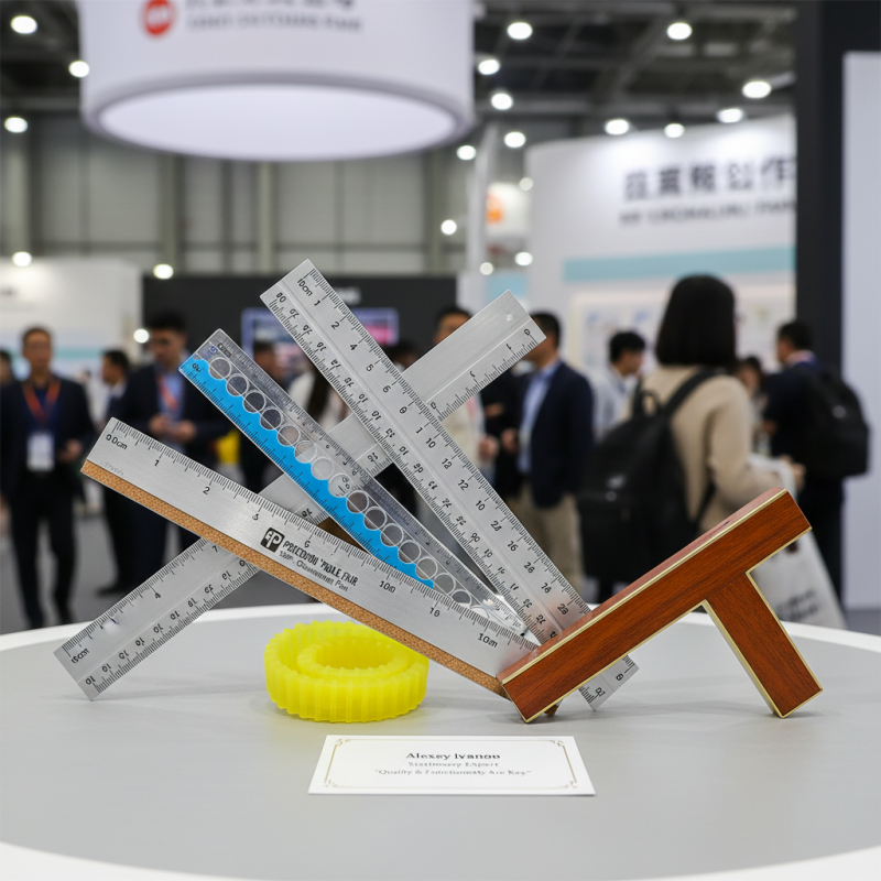 Как выбрать набор линеек из 4 штук на 139-й ярмарке в Гуанчжоу?