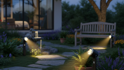 China Top Solar Motion Spotlights Outdoor for Effective Garden Lighting?