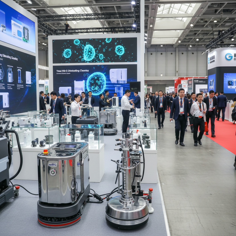 Top Disinfecting Cleaning Machines at China Import Export Fair?