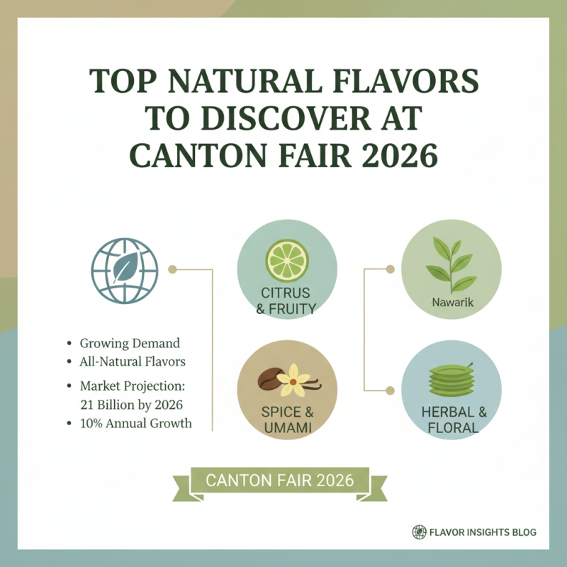 Top 10 All Natural Flavors to Explore at Canton Fair 2026?