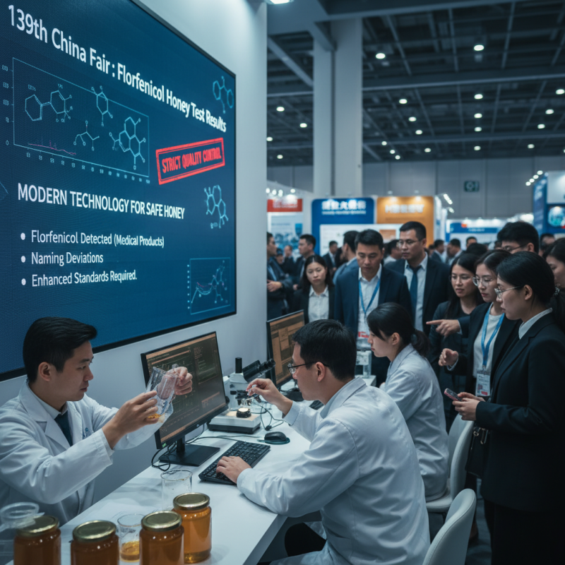 Мед с флорфениколом на 139-й ярмарке в Китае, каковы результаты тестов?