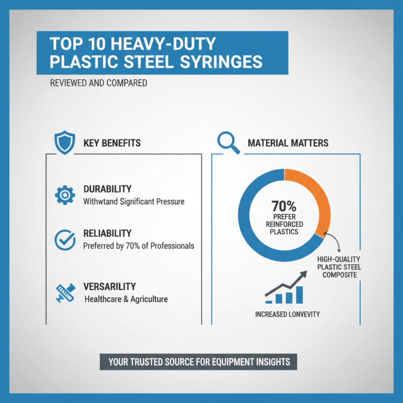 10 Best Heavy-Duty Plastic Steel Syringes You Need to Know?