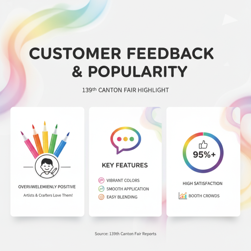 Why Choose Rainbow Brush Pens at 139th Canton Fair?