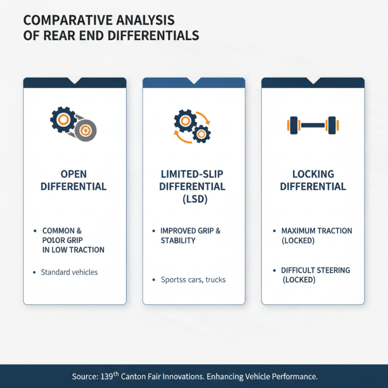 What is Rear End Differential at the 139th Canton Fair?