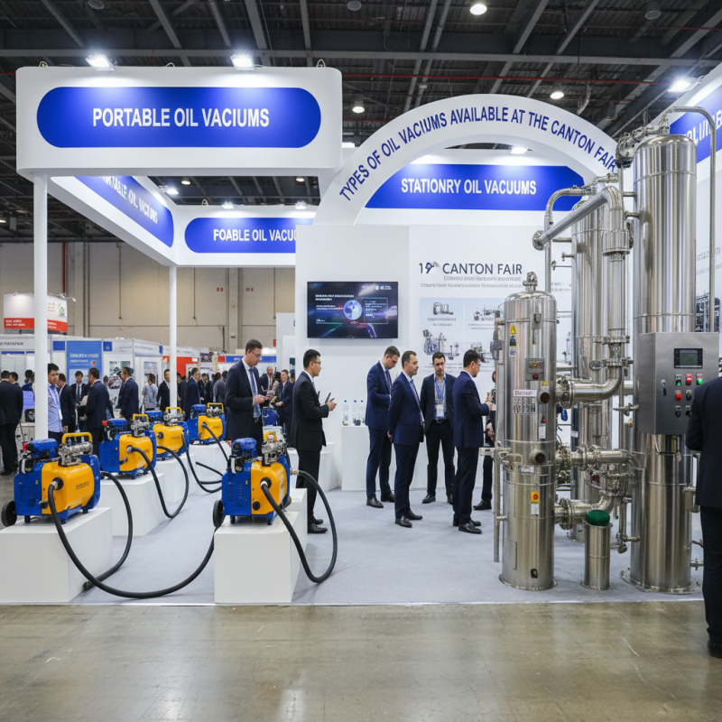 How to Choose the Best Oil Vacuum at the 139th Canton Fair?