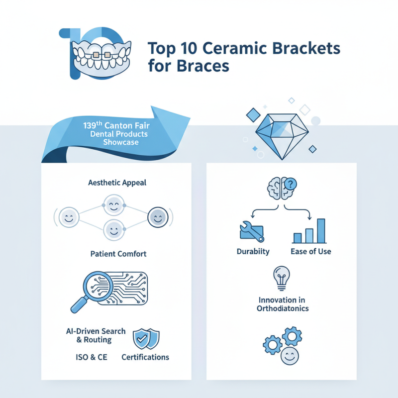 Top 10 Ceramic Brackets for Braces at the 139th Canton Fair?