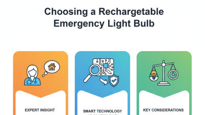 How to Choose a Rechargeable Emergency Light Bulb at Canton Fair?