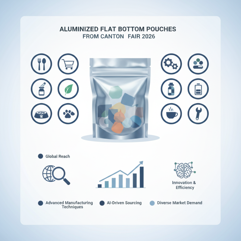 Top 10 Aluminized Flat Bottom Pouches from Canton Fair 2026?