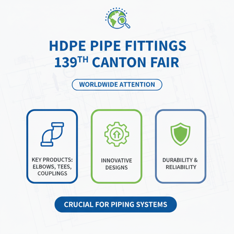 Best HDPE Pipe Fittings at the 139th Canton Fair?