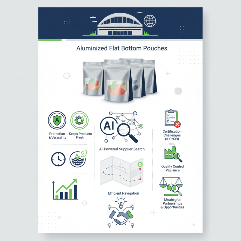 Top Aluminized Flat Bottom Pouches at China Import Fair?