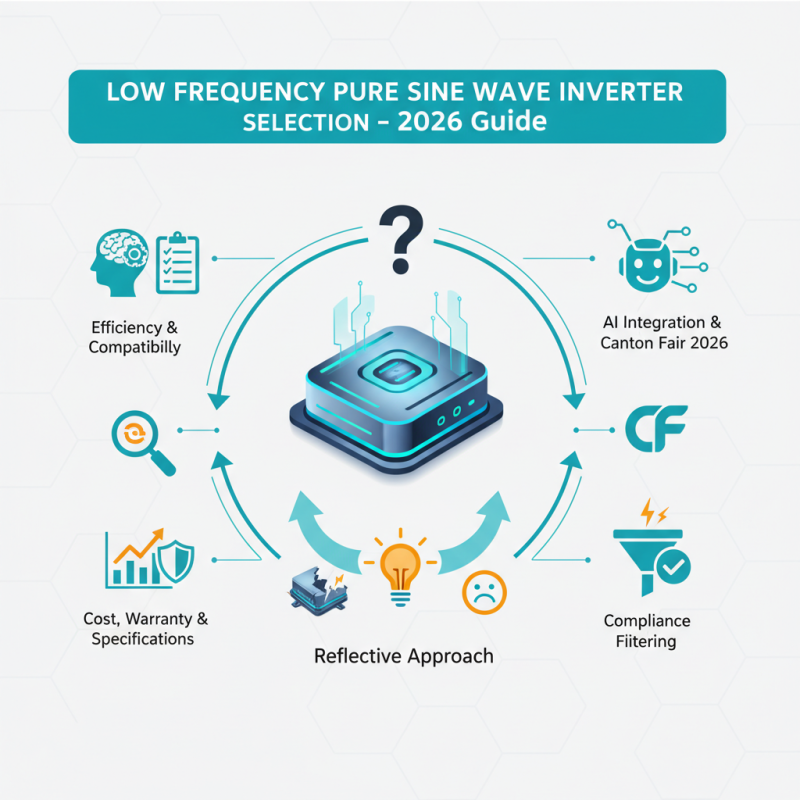 How to Choose a Low Frequency Pure Sine Wave Inverter for 2026?