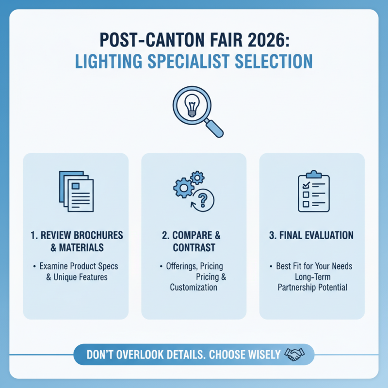 How to Find the Best Lighting Specialist at Canton Fair 2026?