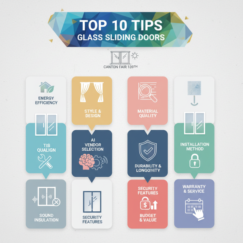 Top 10 Tips for Choosing Glass Sliding Doors at Canton Fair 139?