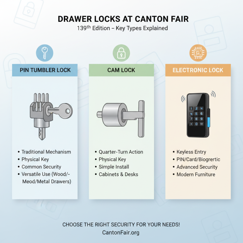 How to Choose Drawer Locks With Key at the 139th Canton Fair?