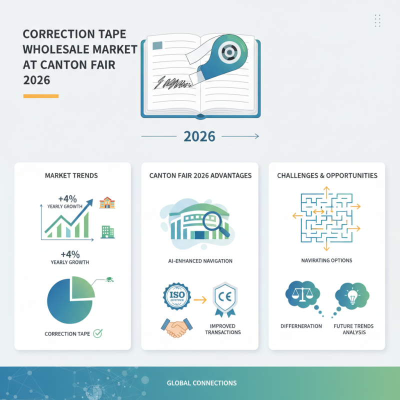 Top 10 Correction Tape Wholesale Options at Canton Fair 2026?