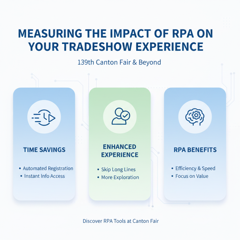 How to Use Robotic Process Automation Tools at 139th Canton Fair?
