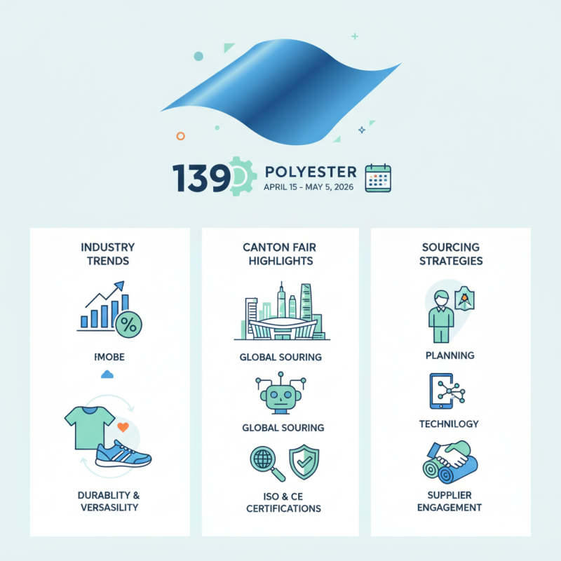 How to Source Polyester Fabric at the 139th Canton Fair?