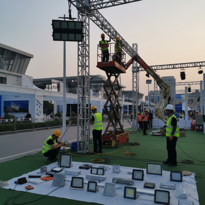 How to Install Outdoor LED Lighting Fixtures Safely at Guangzhou Fair?