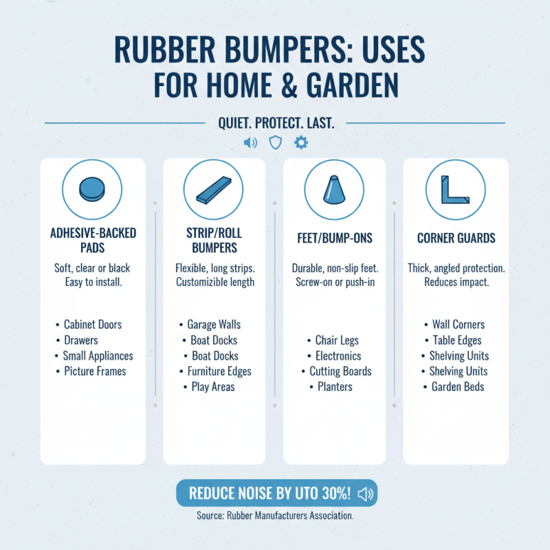 2026 Best Rubber Bumpers for Your Home and Garden Use?