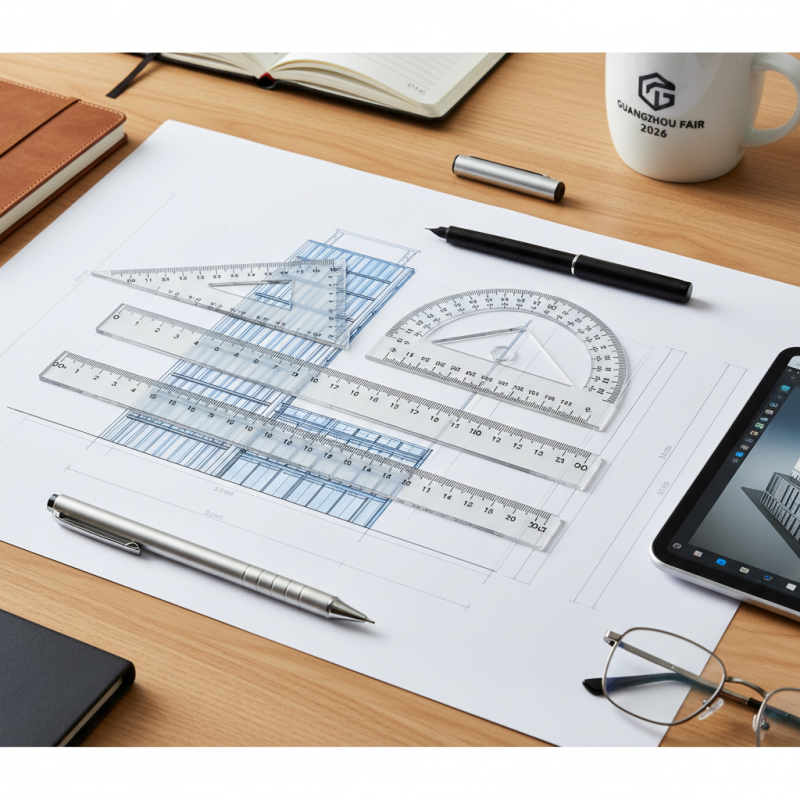 Набор линеек 4 штук на 139 ярмарке в Гуанчжоу для закупок?