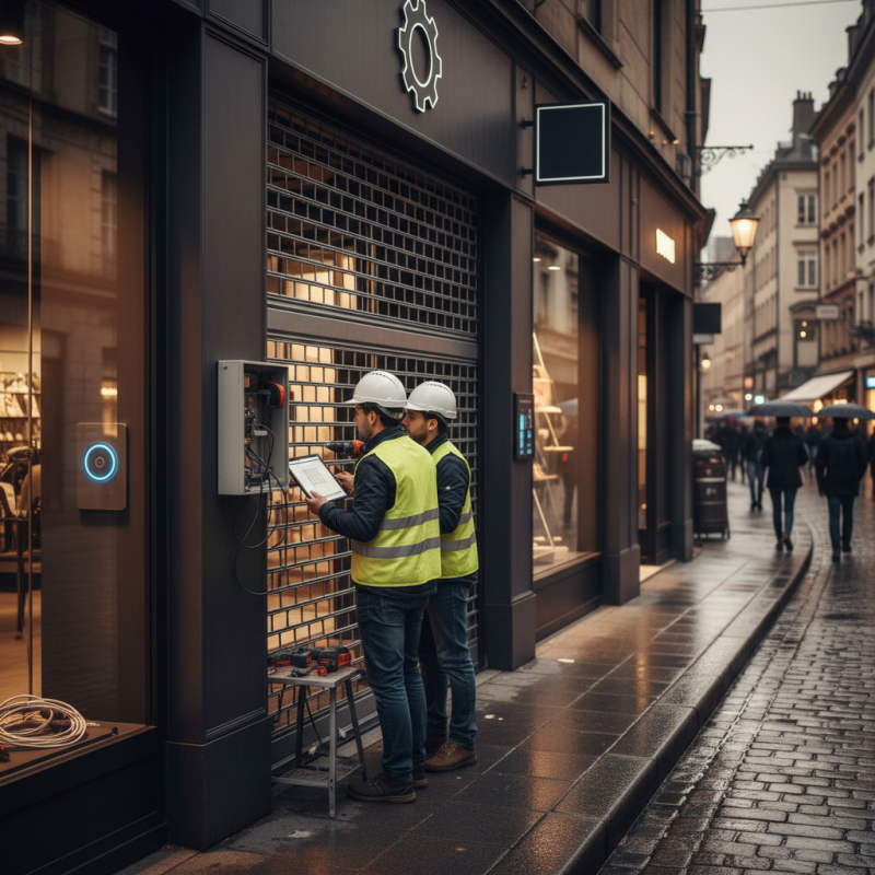 Can I Automate My Manual Security Grille Shutter for Trade?