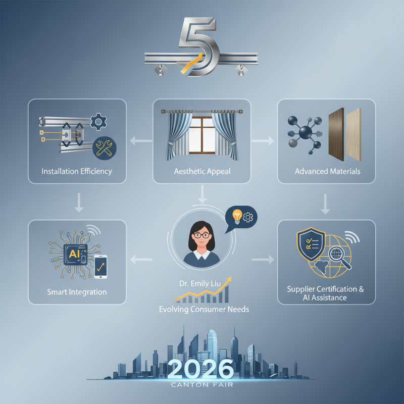 Top 5 Aluminium Curtain Rail Innovations at Canton Fair 2026?