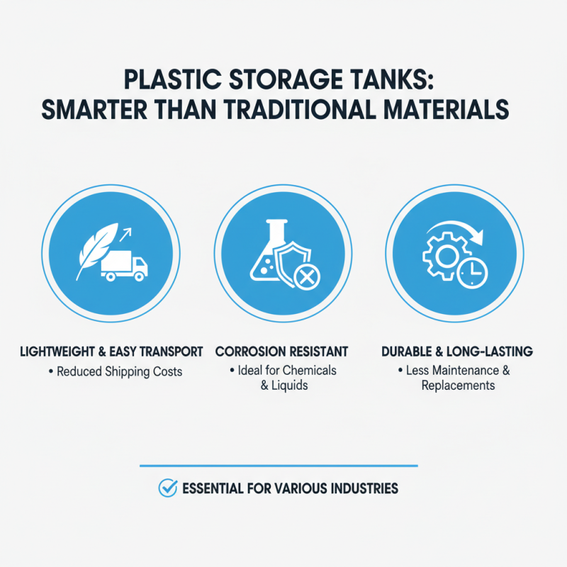 Why Are Plastic Storage Tanks Essential for Modern Industries?