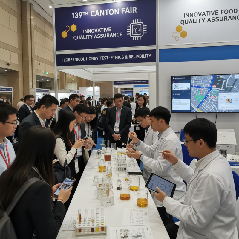 Тест на мед с флорфениколом на 139-й выставке в Кантоне?