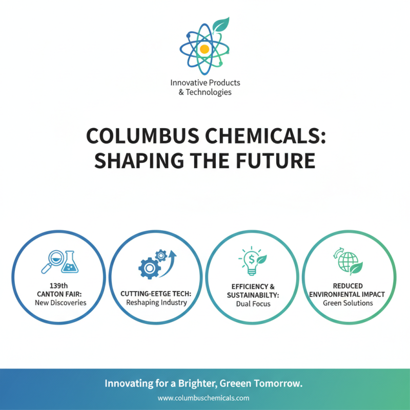 2026 Best Columbus Chemicals Insights from 139th Canton Fair?
