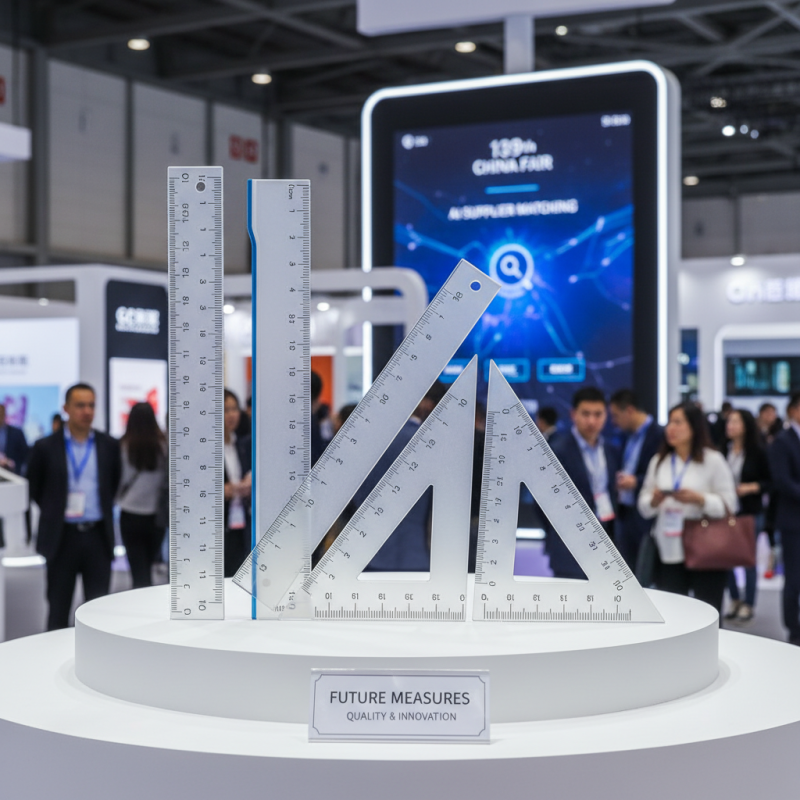 Почему стоит купить набор линеек 4 штуки на 139-й ярмарке в Китае?