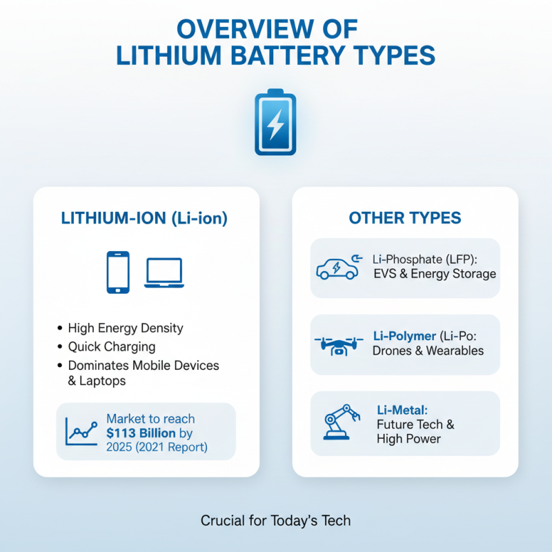 Top Types of Lithium Battery and Their Applications?