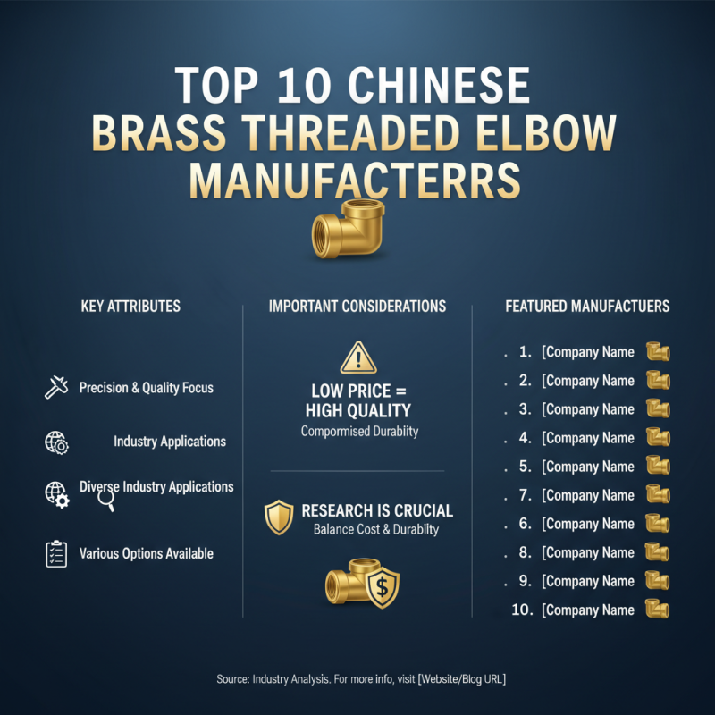 Top 10 Brass Threaded Elbow Manufacturers in China to Consider?