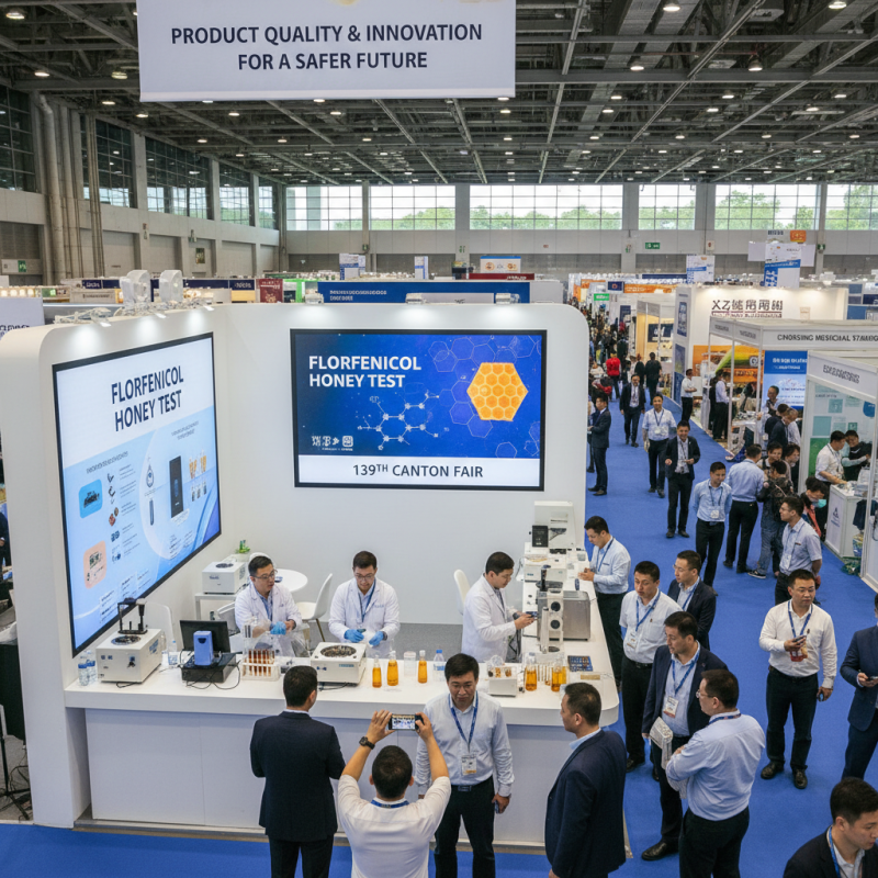 Тест на мед с флорфениколом на 139-й Кантонской ярмарке?
