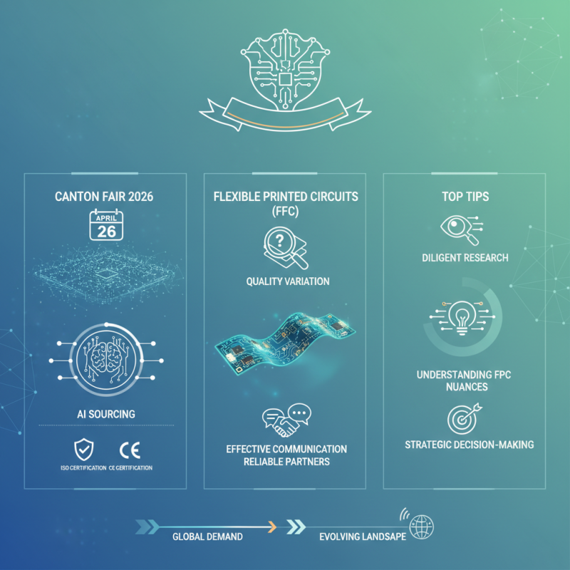 Top Tips for Sourcing Flexible Printed Circuits at Canton Fair