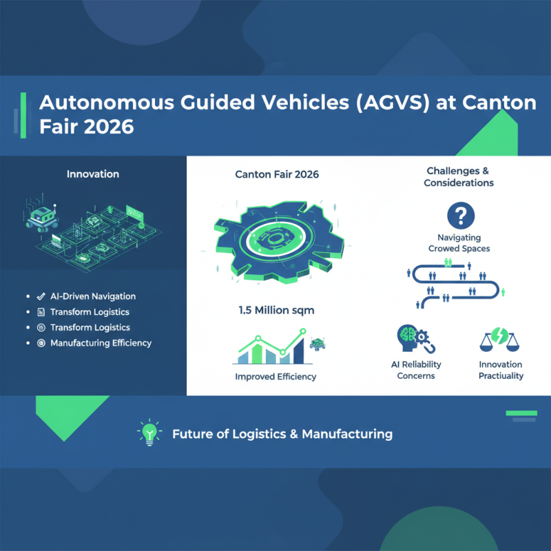 Top 5 Autonomous Guided Vehicles to Discover at Canton Fair 2026?