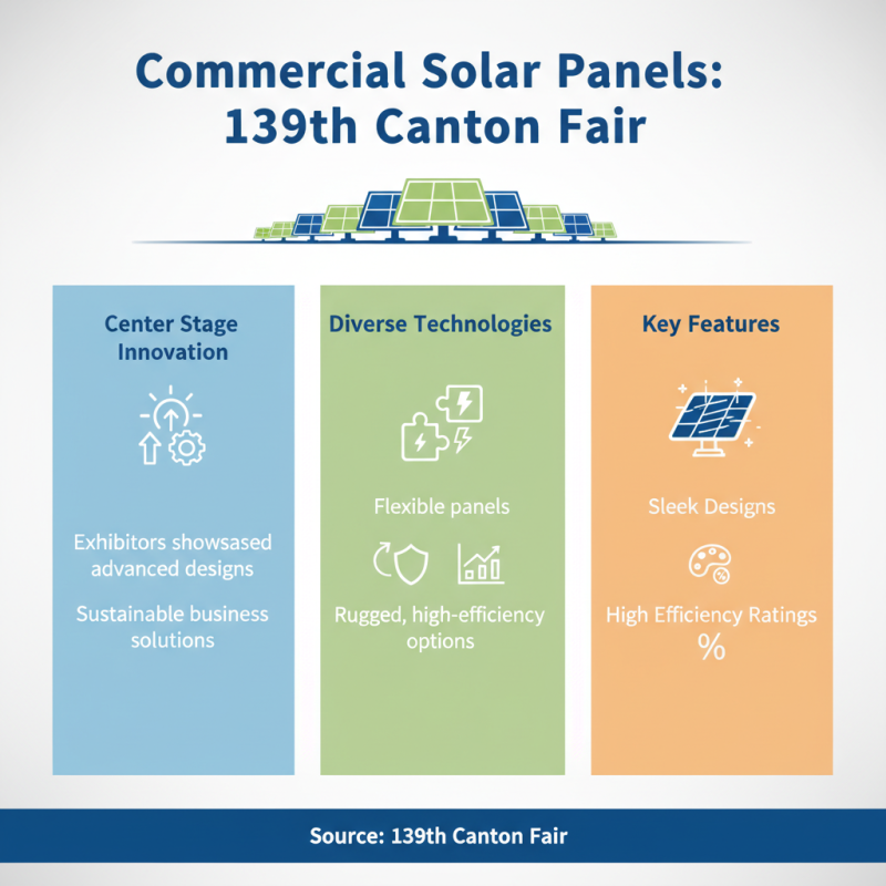 What is Commercial Solar Panel at 139th Canton Fair?