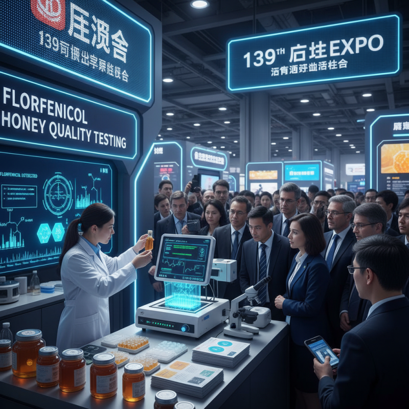 Тест на мед с флорфениколом на 139-й выставке в Гуанчжоу?
