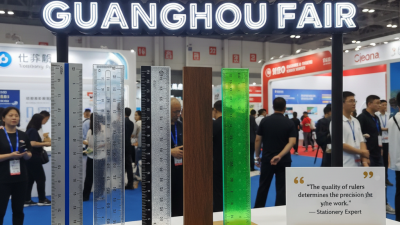 Набор линеек из 4 штук на 139-й ярмарке в Гуанчжоу?