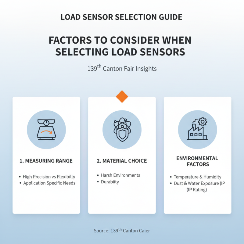 How to Choose Load Sensors at the 139th Canton Fair?