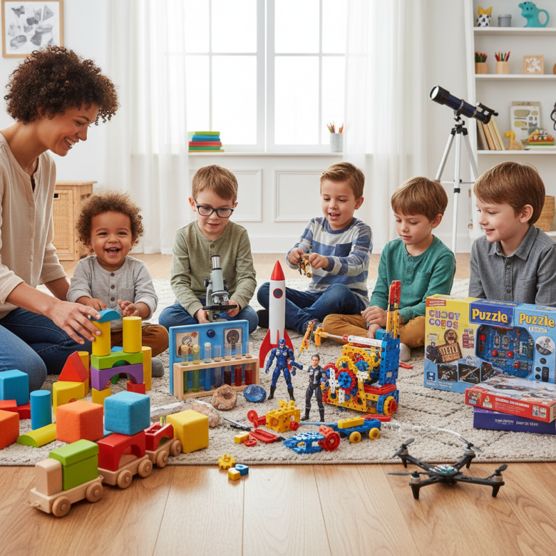 How to Choose the Best Toys for Boys in Every Age Group?