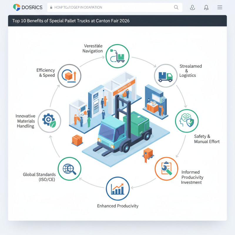 Top 10 Benefits of Special Pallet Trucks at Canton Fair 2026?