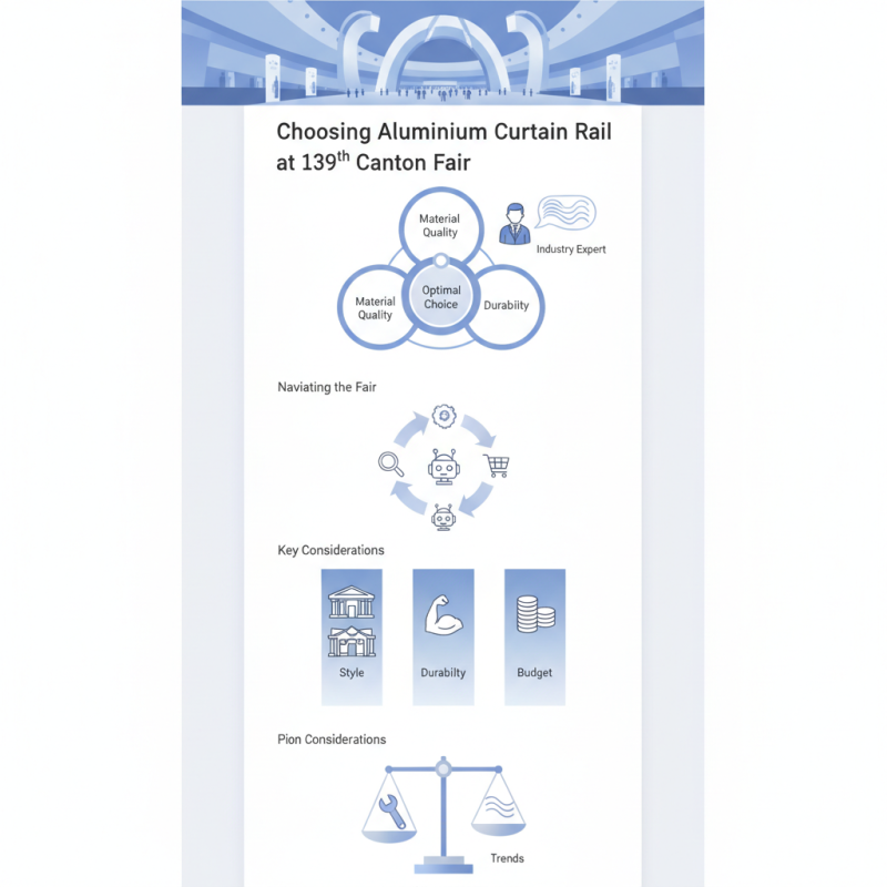 How to Choose Aluminium Curtain Rail at 139th Canton Fair?