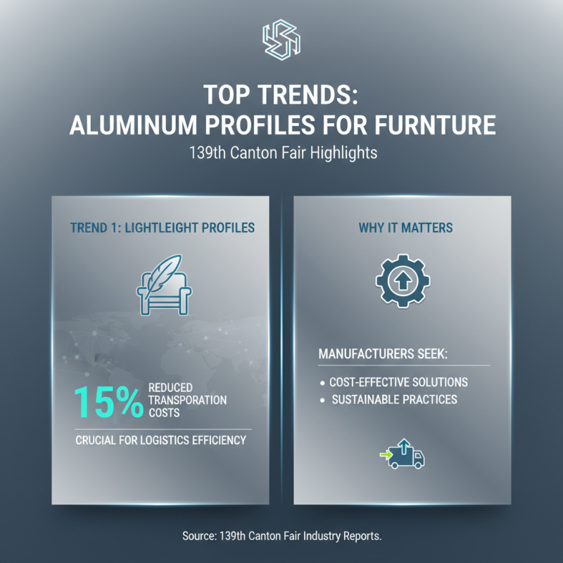 Top Aluminum Profiles for Furniture at the 139th Canton Fair?