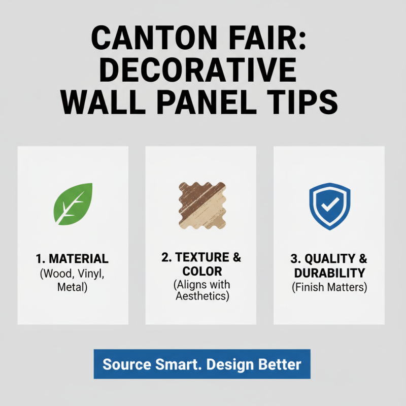 Top 5 Decorative Wall Panels to Spot at Canton Fair 2026?